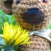 Robin the first crocheted bear