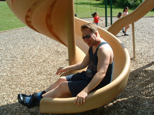 Eric on the slide