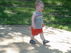 Josh goes for a walk
