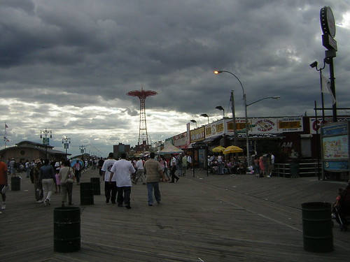 apocalyptic clouds @ coney island