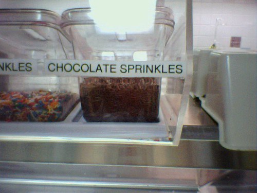 Chocolate sprinkles