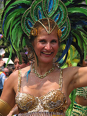 Brazilian Woman, Chicago Pride Parade, 2005