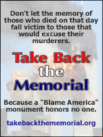 Take Back The Memorial (9/11/01)