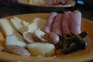 Plate for Raclette