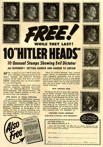 ¡Consiga gratis 10 cabezas de Hitler!